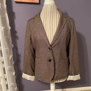GAP Two Button Tweed Style Blazer